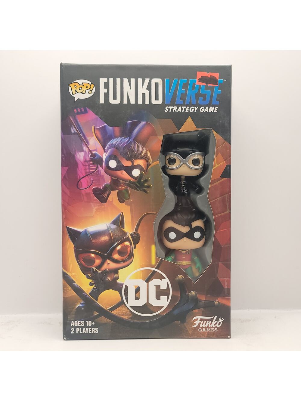 POP! Funkoverse Strategy Game DC Robin Catwoman Sealed New Board Game